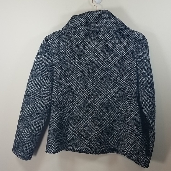 Talbots Petites Gray Wool Blend Jacket 10P NEW - Picture 5 of 8